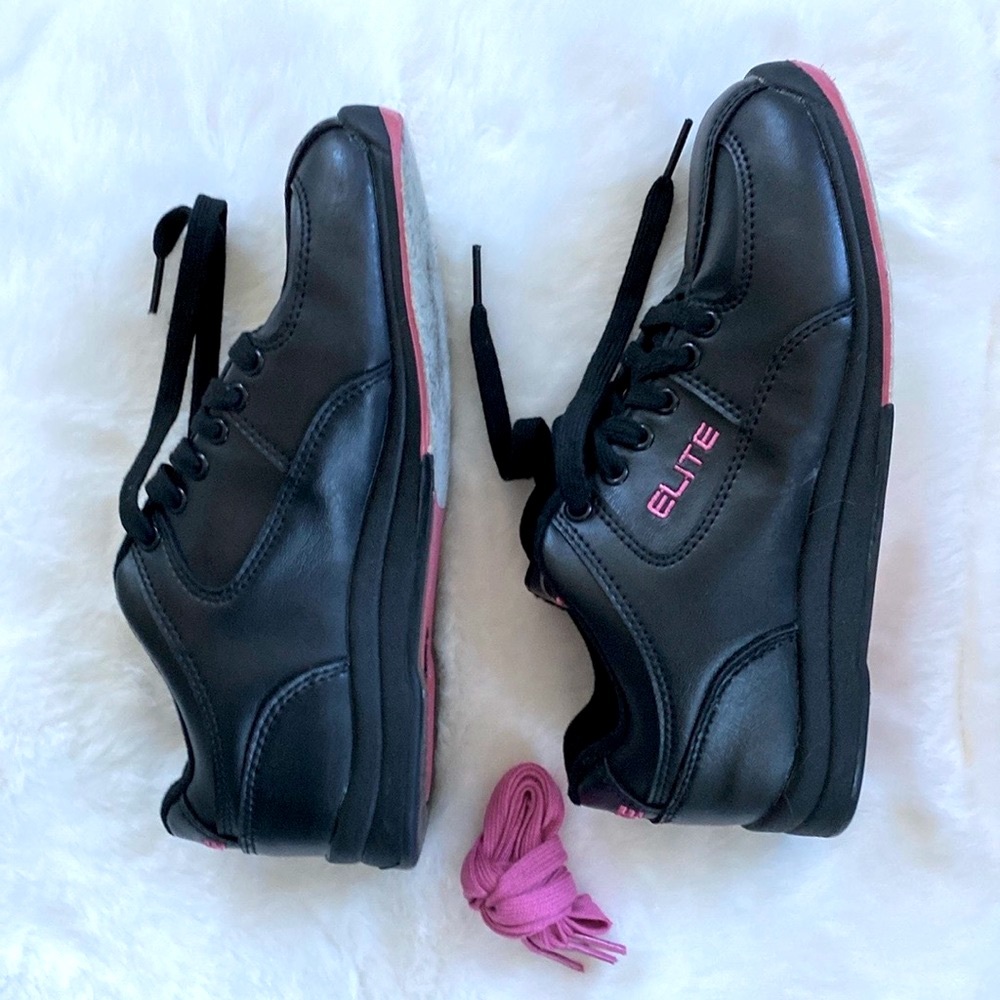 Elite Ariel Black Women'‎ s Bowling Shoes Elite Size 6.5